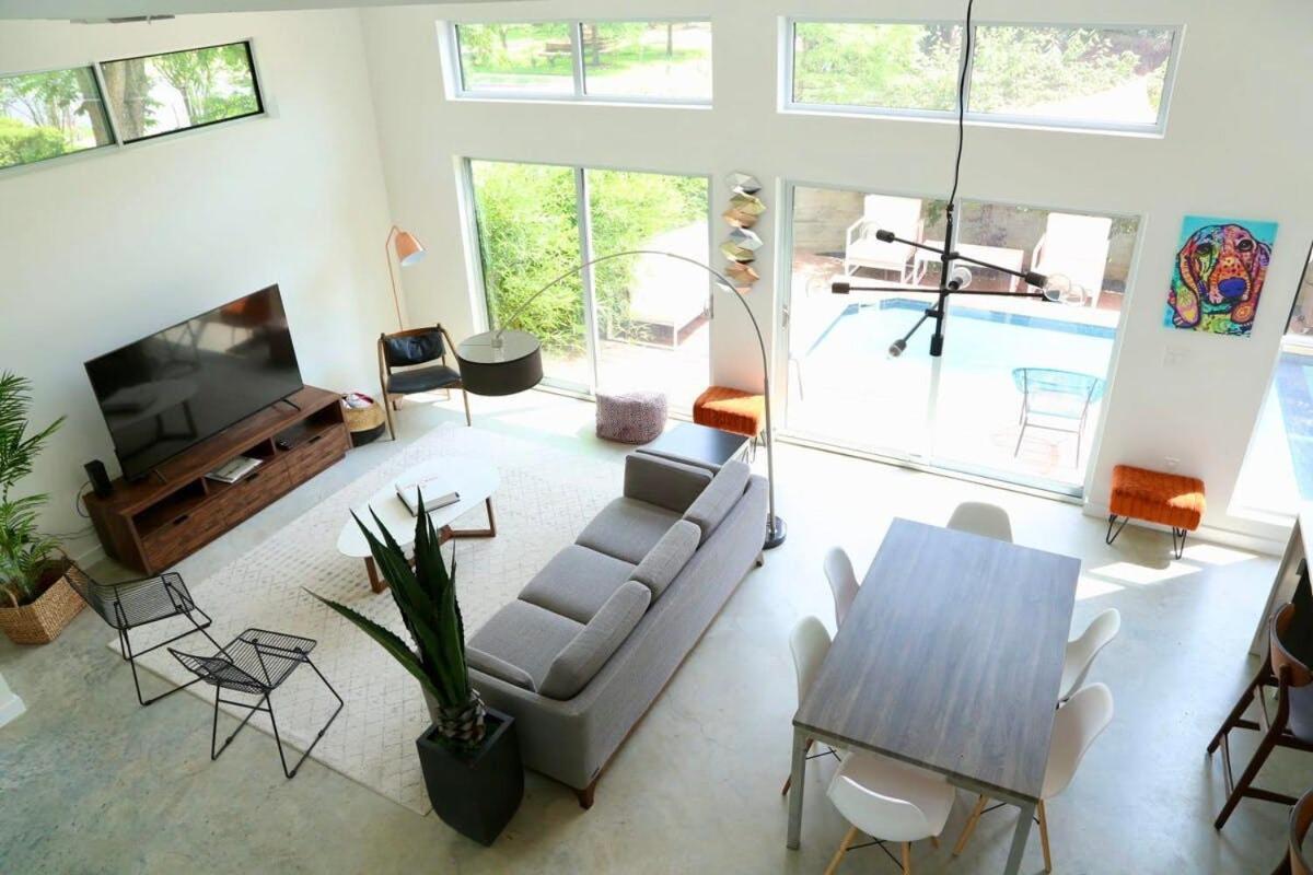 Stunning Modern Home W Pool & Hot Tub In Dt 오스틴 외부 사진